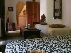 Superior Triple Room, Private Bathroom (Cherafa) | Free WiFi - Riad R'mane (Marrakech)