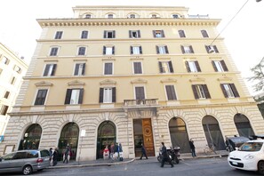 Façade de l’hébergement