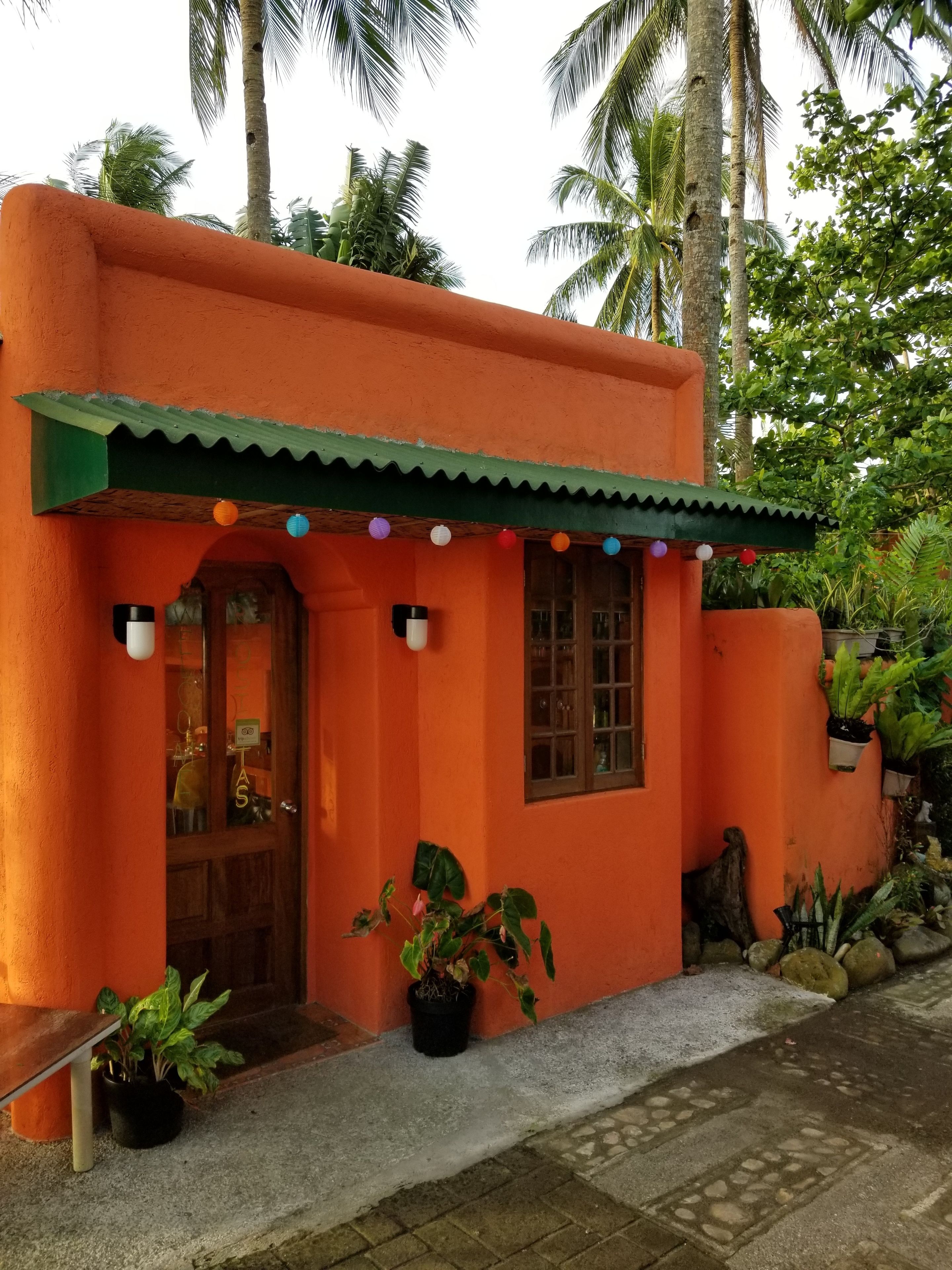 front of property – evening/night