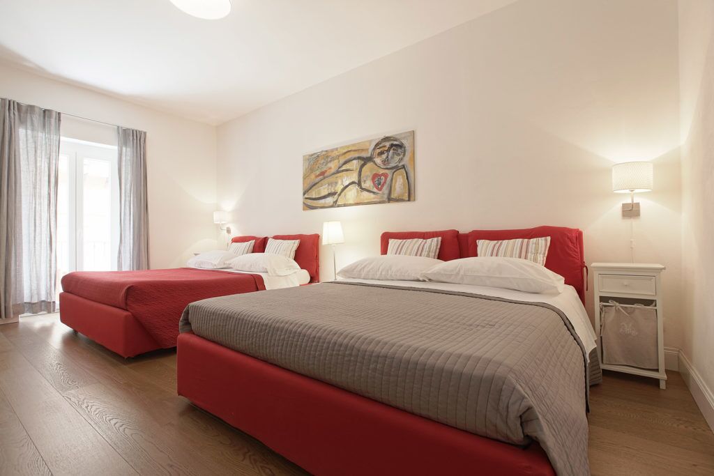 Quadruple Room, Balcony | 1 bedroom, premium bedding, Select Comfort beds, desk