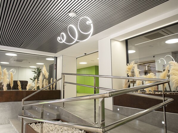 Interior entrance