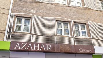 Voorkant van accommodatie