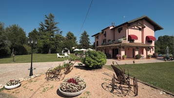 Fassade der Unterkunft