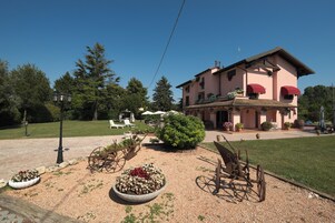 Façade de l’hébergement