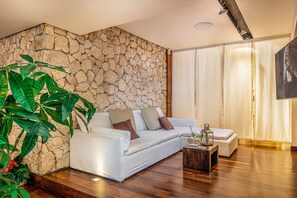 Lounge no saguão