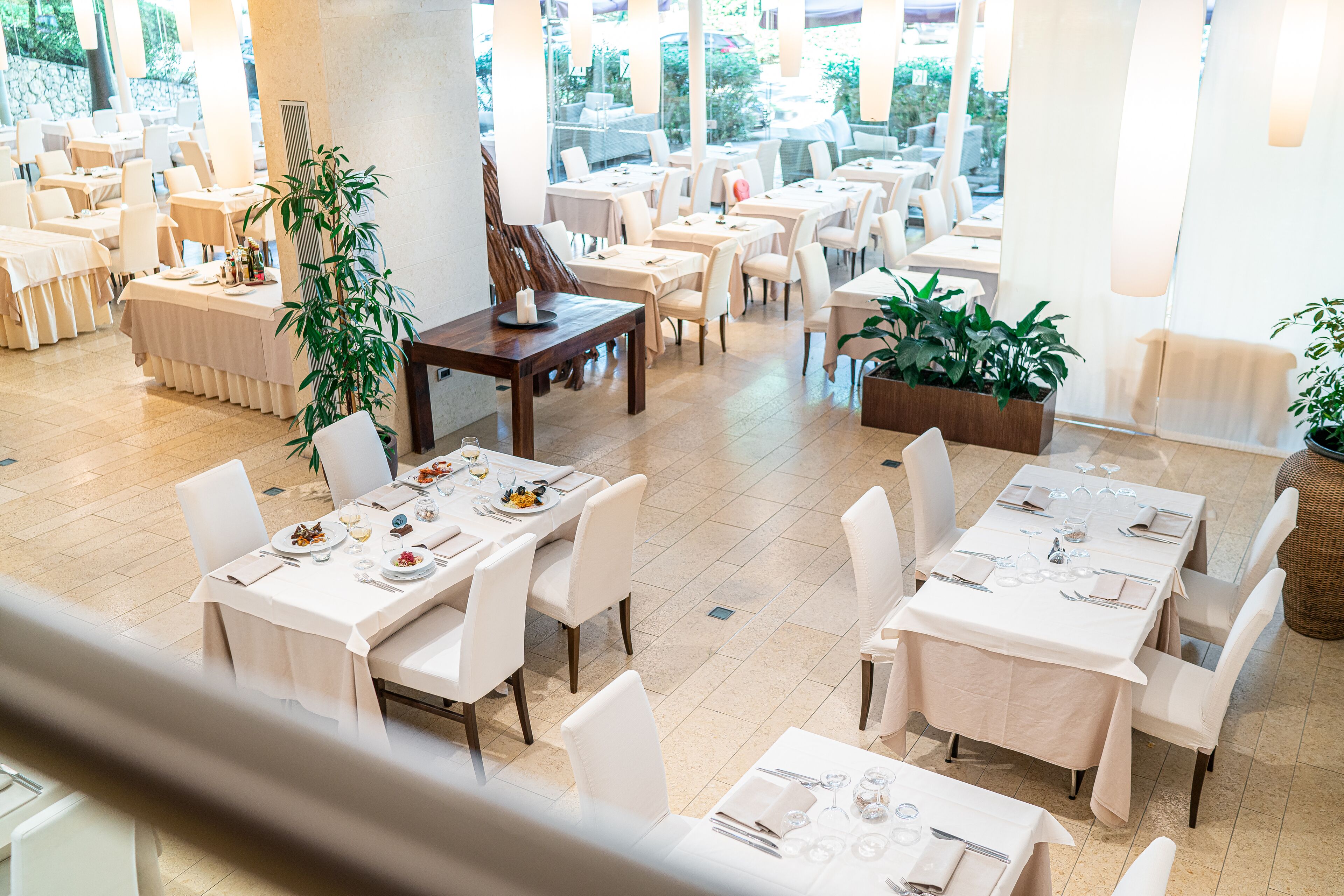 breakfast, lunch, dinner served; mediterranean cuisine, pool views