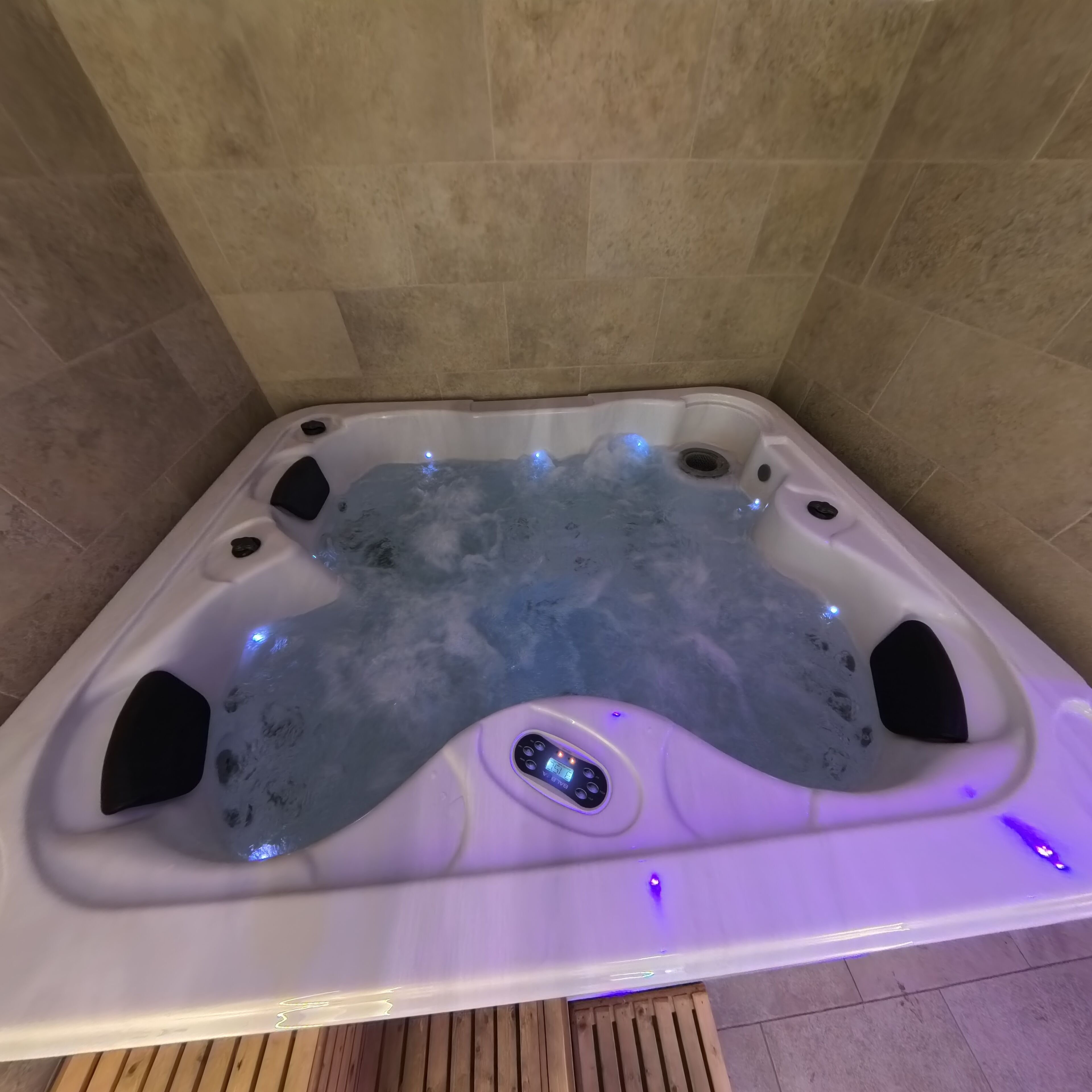 Privat boblebad