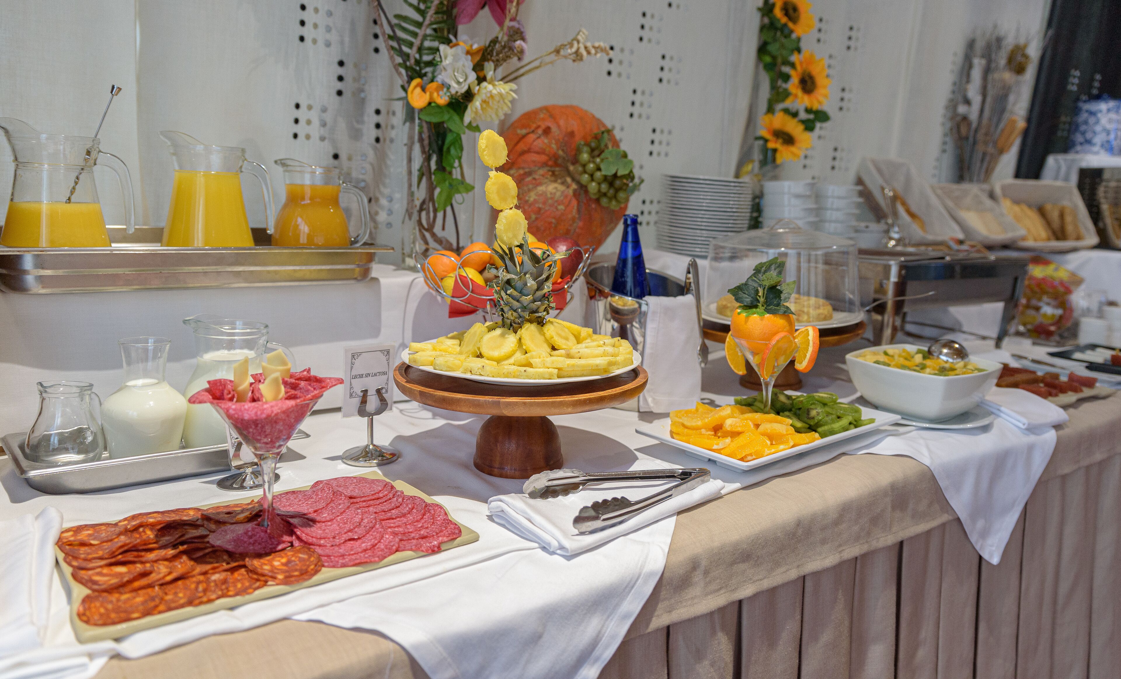 daily buffet breakfast (eur 12.5 per person)