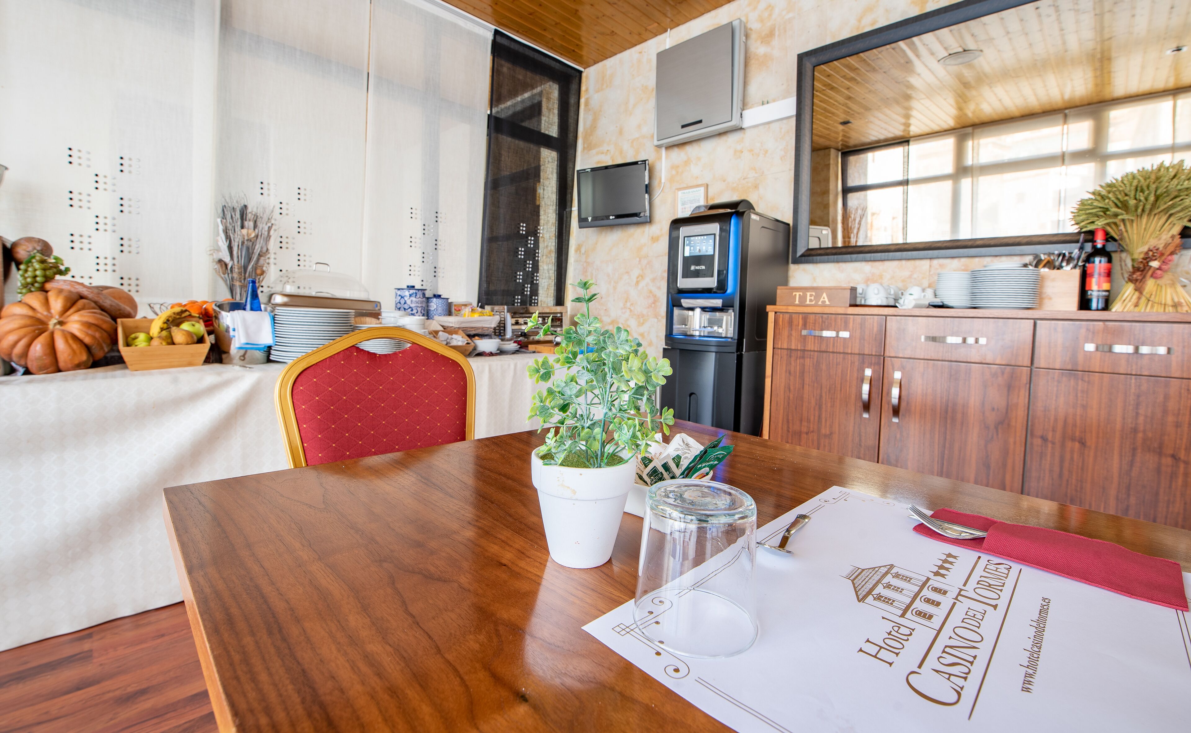 daily buffet breakfast (eur 12.5 per person)