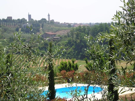 Una piscina al aire libre. Leonardo