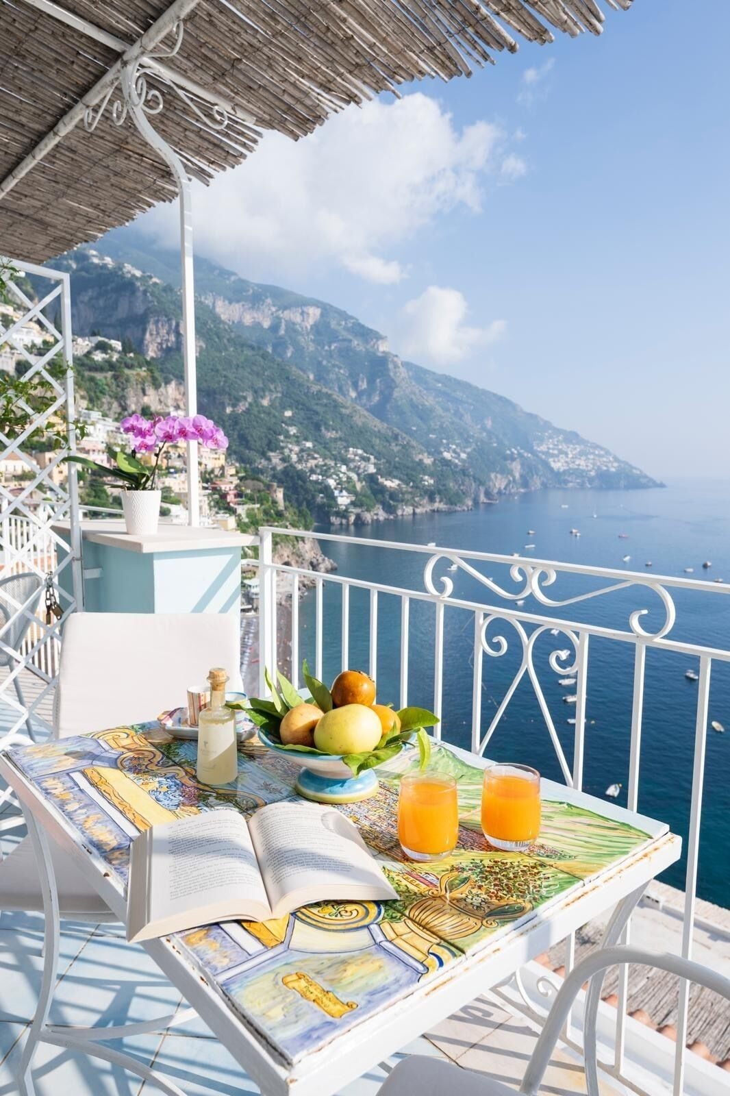 Superior tweepersoonskamer, uitzicht op zee | Terras