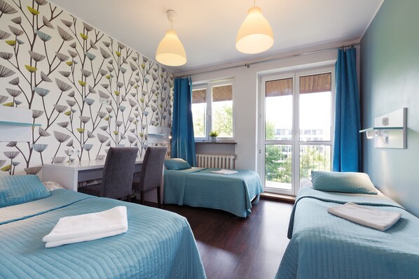 In-room safe, iron/ironing board, free cots/infant beds, free WiFi