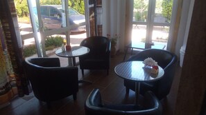 Zona de estar del vestíbulo