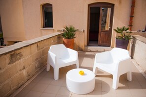 Dobbelt- eller tomannsrom – comfort, terrasse | Terrasse/patio