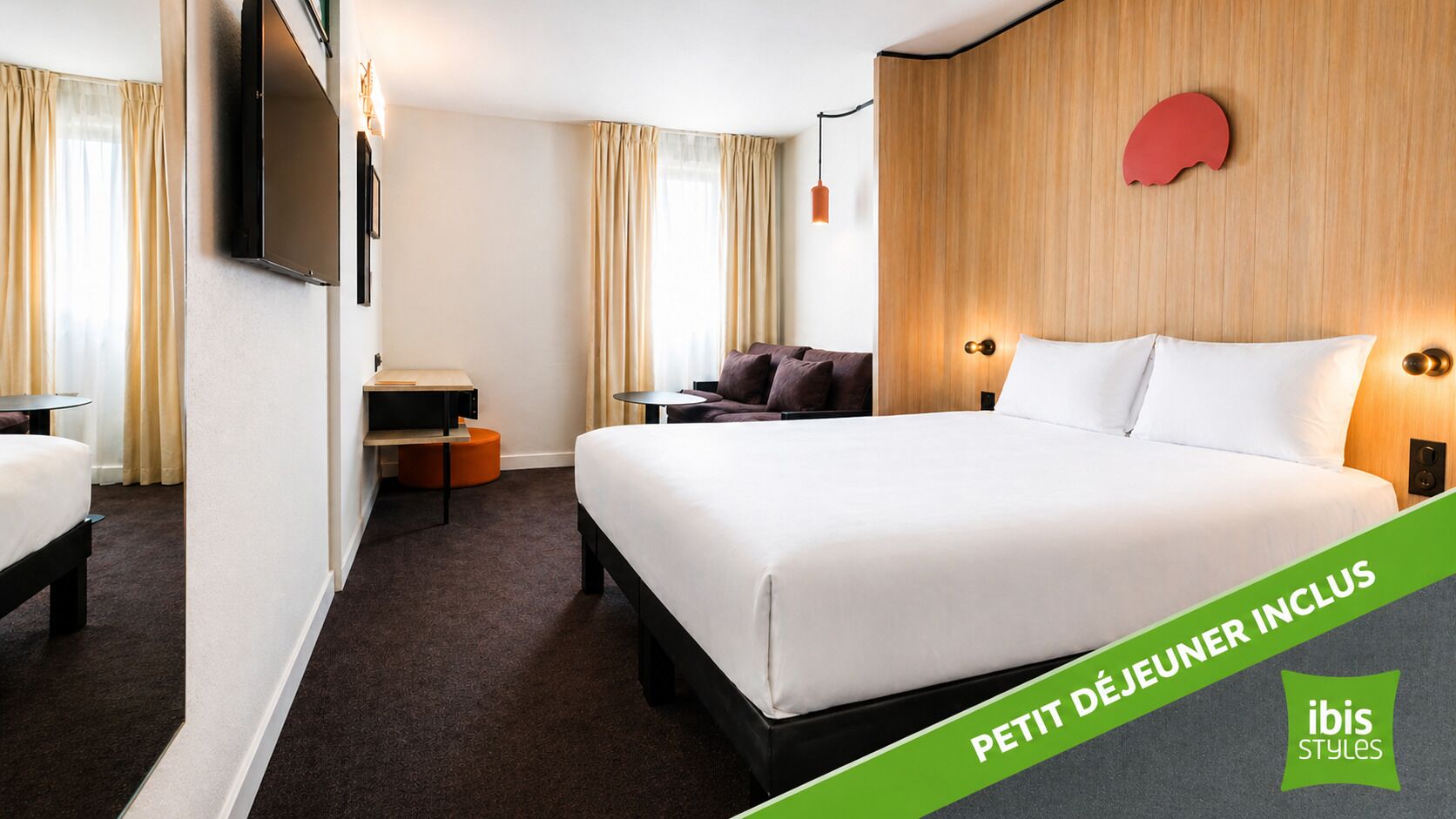 1 chambre, literie de qualité supérieure
