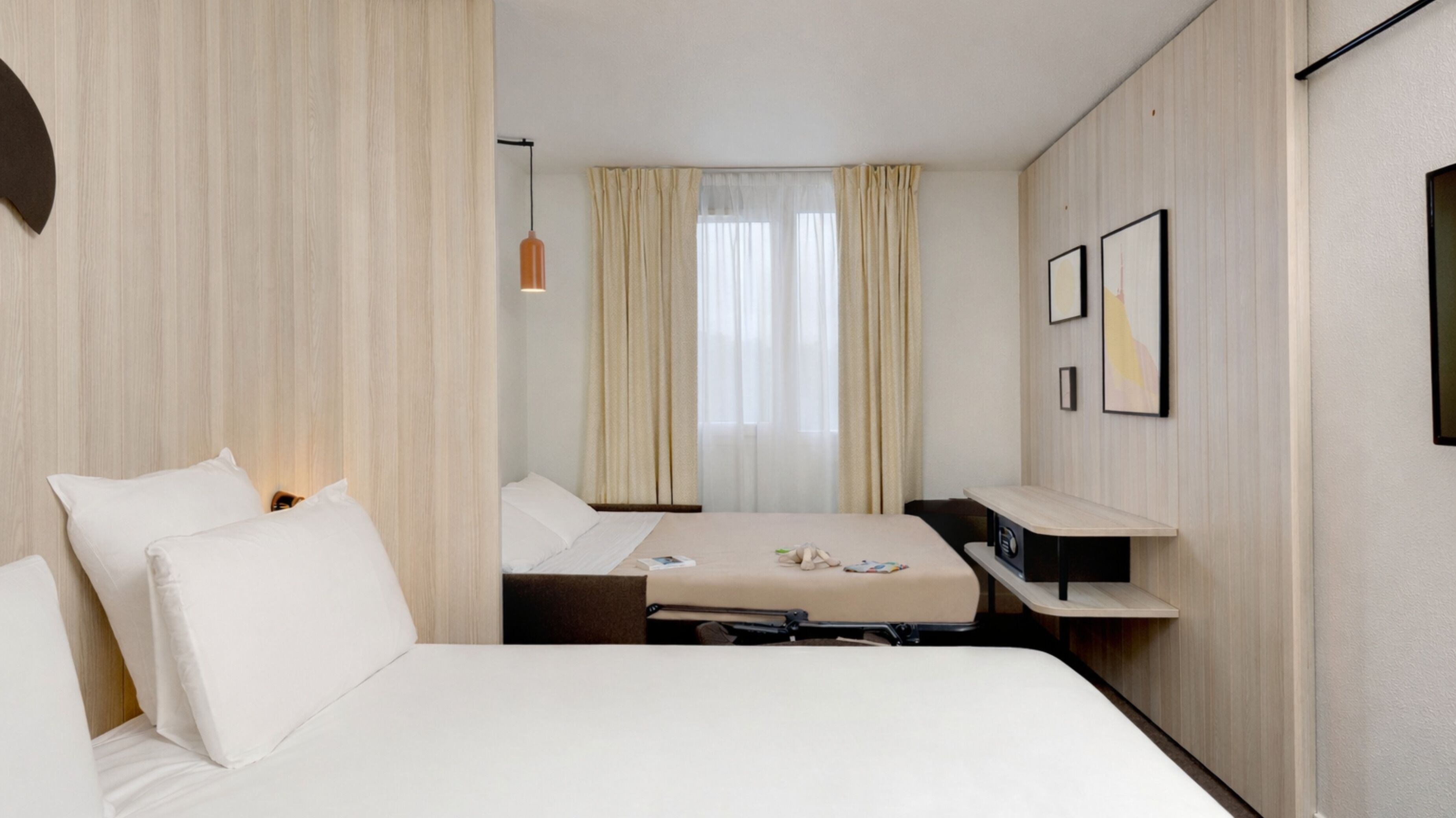 Chambre Standard, 1 grand lit et 1 canapé-lit
