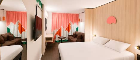 Standard Room, 1 Queen Bed with Sofa bed