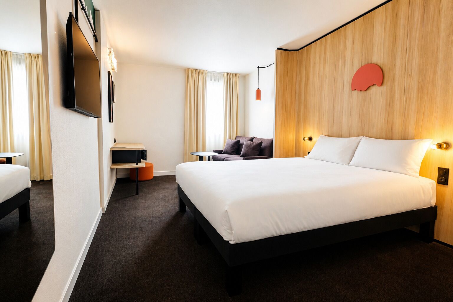 1 chambre, literie de qualité supérieure