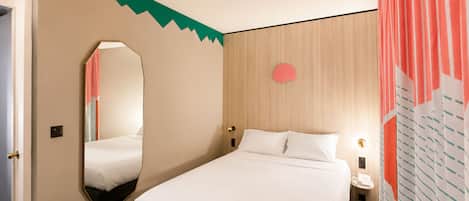 1 chambre, literie de qualité, coffre-fort, bureau