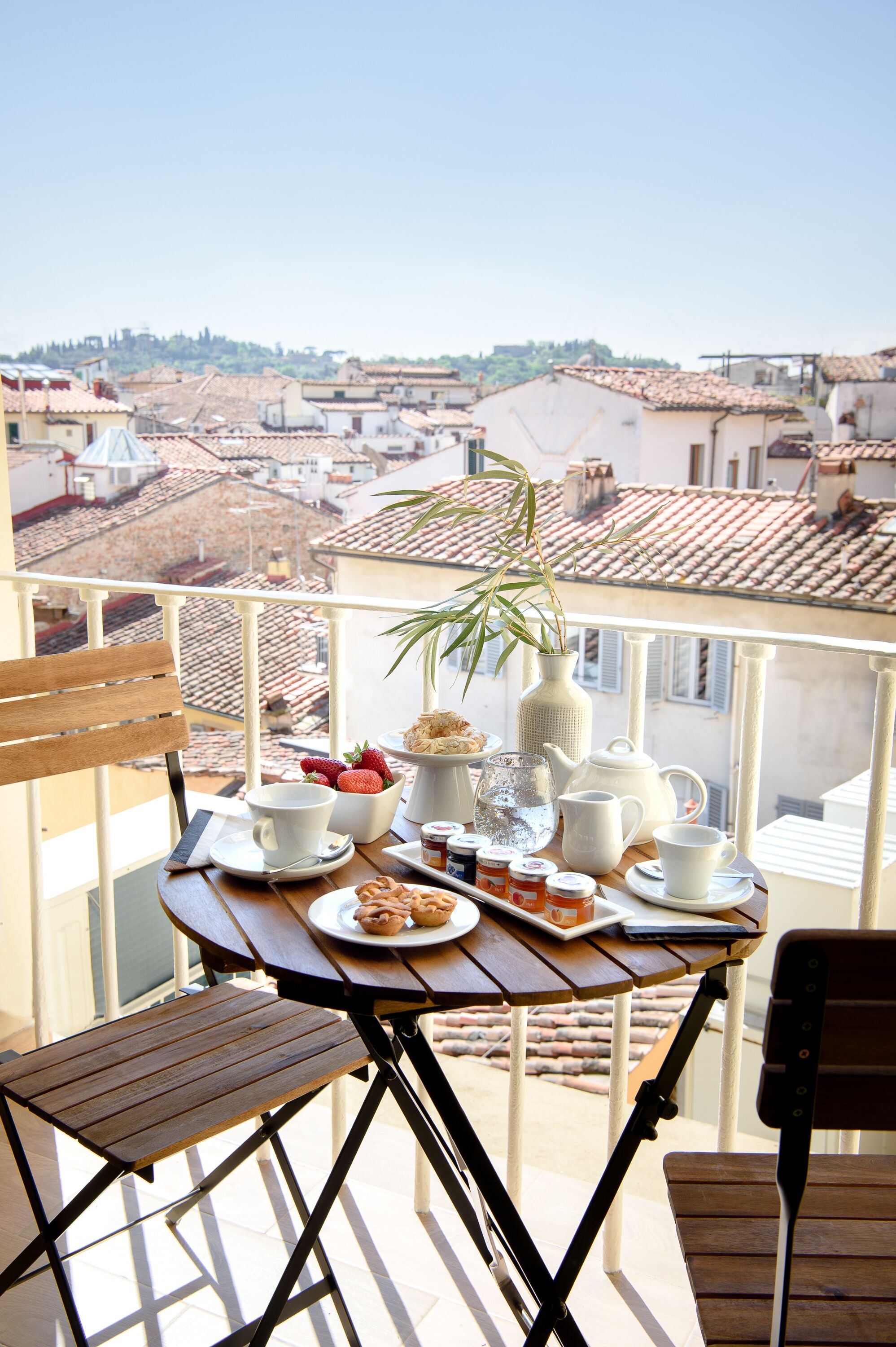 Deluxe-Suite, Balkon, Stadtblick | Ausblick vom Zimmer