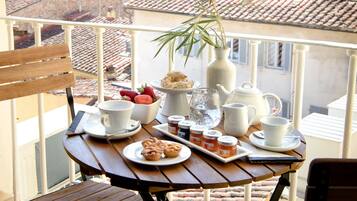 Suite Deluxe, balcon, vue ville | Vue de la chambre