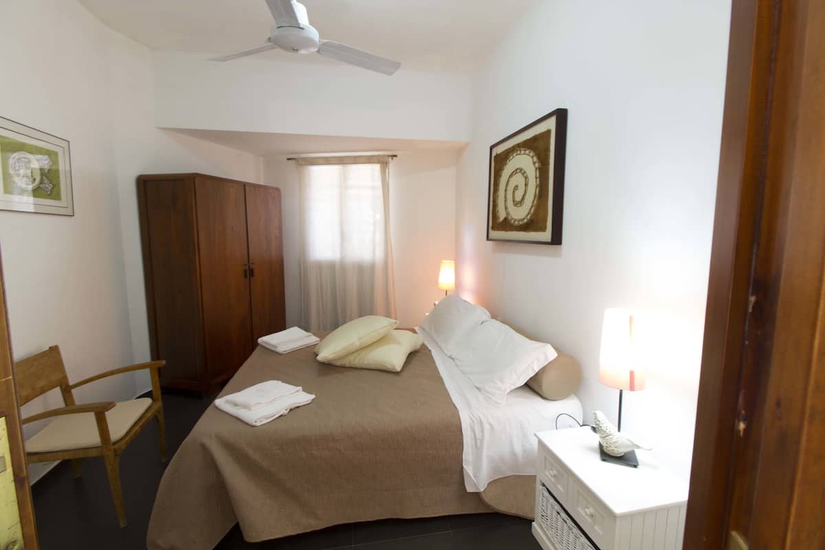 Standard Apartment, 1 Bedroom, Kitchenette, Garden View | Egyptian cotton sheets, down comforters, iron/ironing board, free WiFi