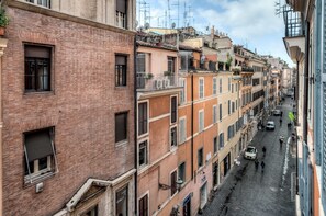 Blick von der Unterkunft