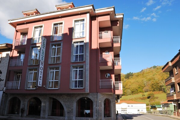 Entrada de l'allotjament