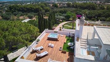 Camera Deluxe con letto matrimoniale o 2 letti singoli | Terrazza/patio