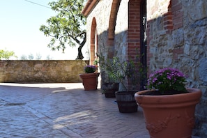 Entrée de l’hébergement