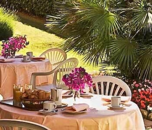 Opções para refeição ao ar livre