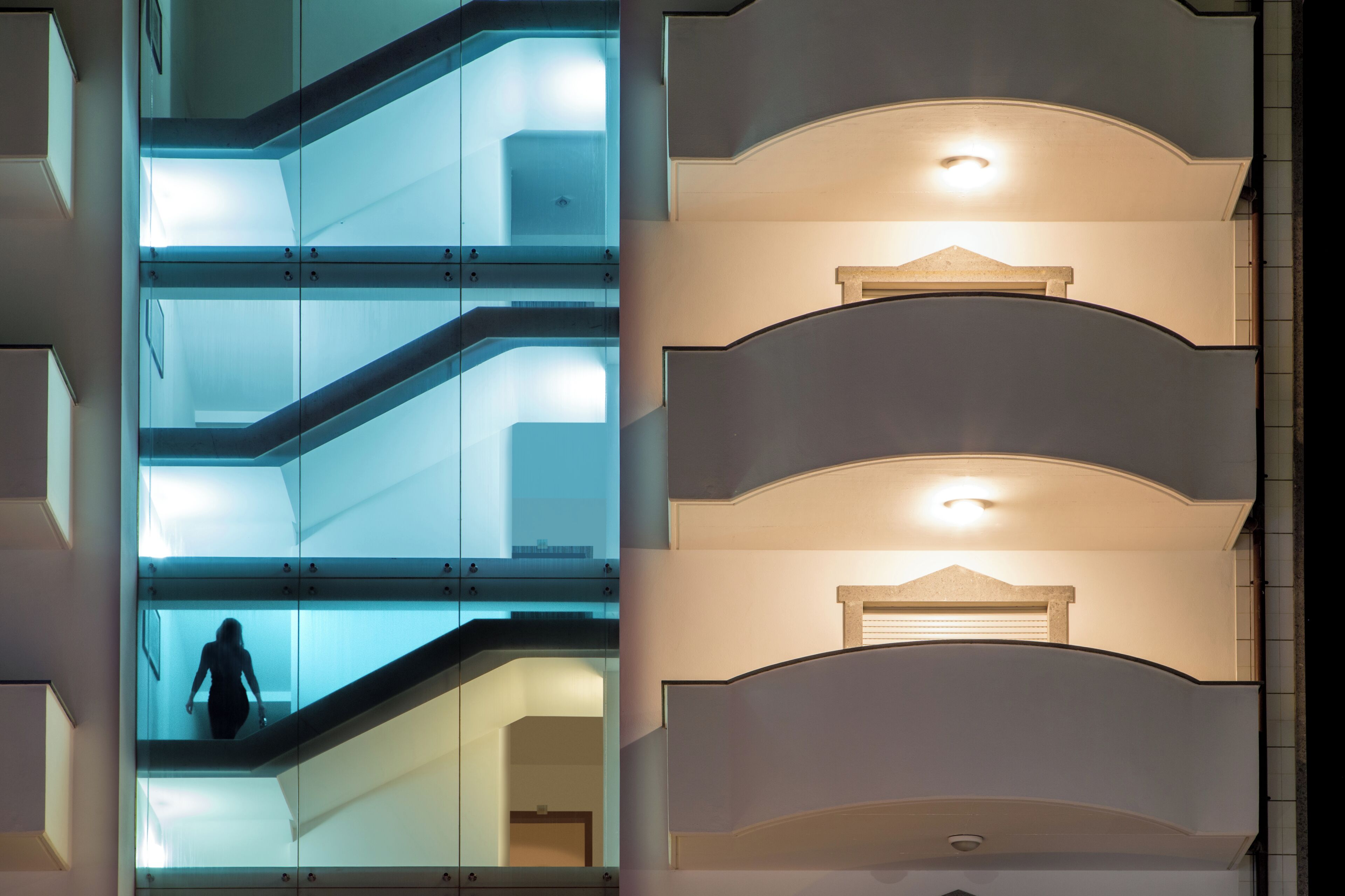 Fassade der Unterkunft