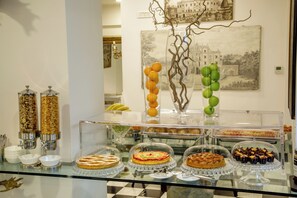 Frokostbuffé er inkludert