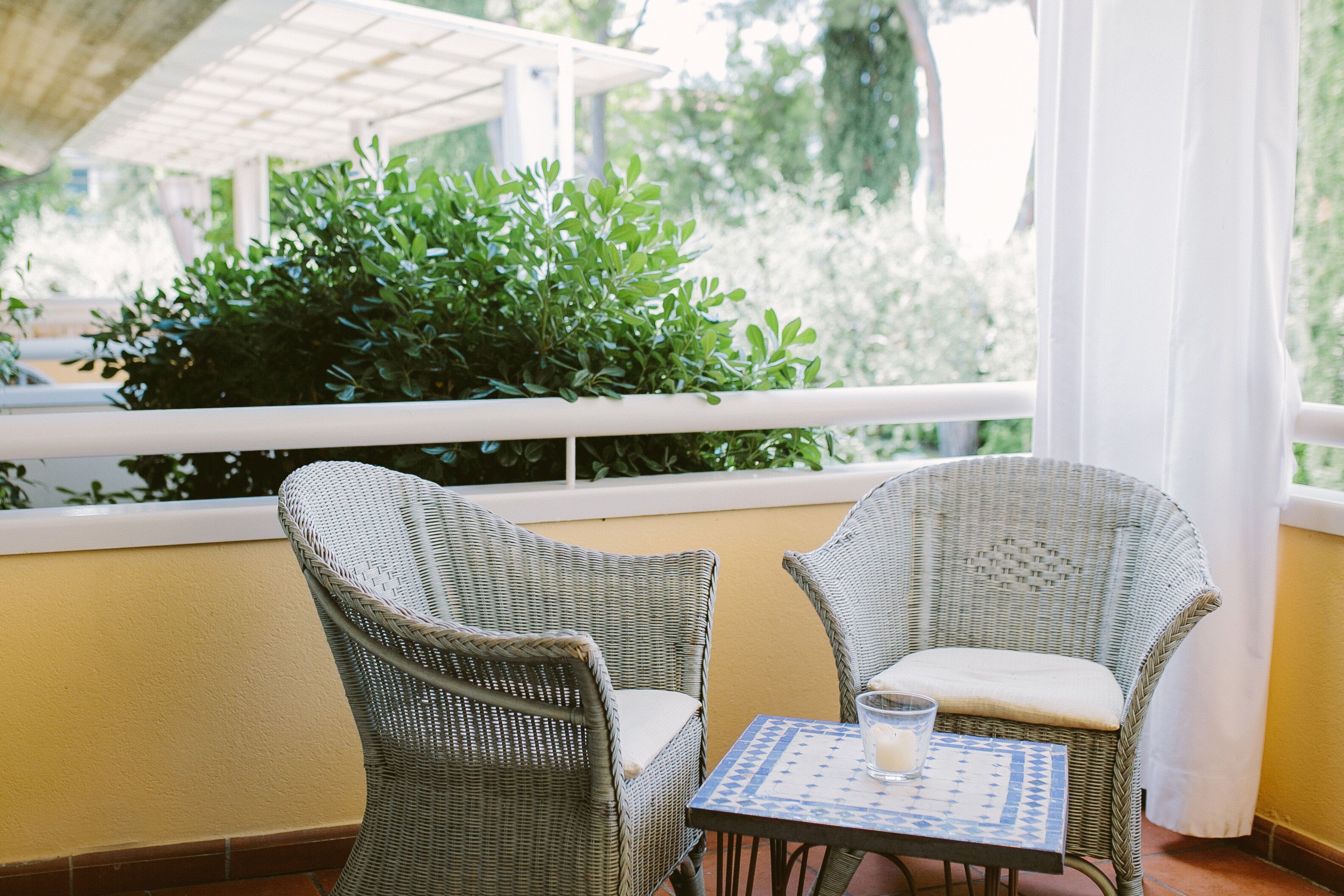 Habitación superior | Terraza o patio