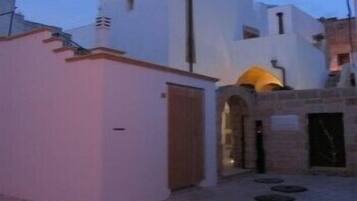 Majoituspaikan sisäänkäynti