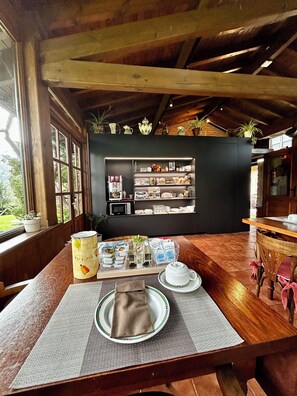 Daily buffet breakfast (EUR 10.00 per person)