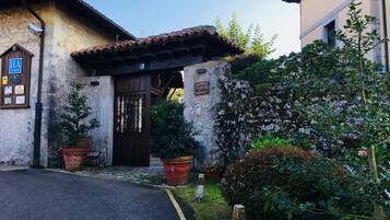 Entrada de la propiedad