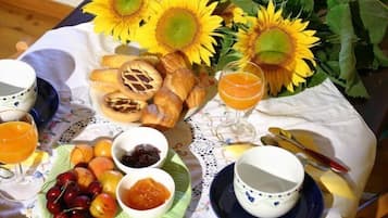 Inbegriffenes Frühstück