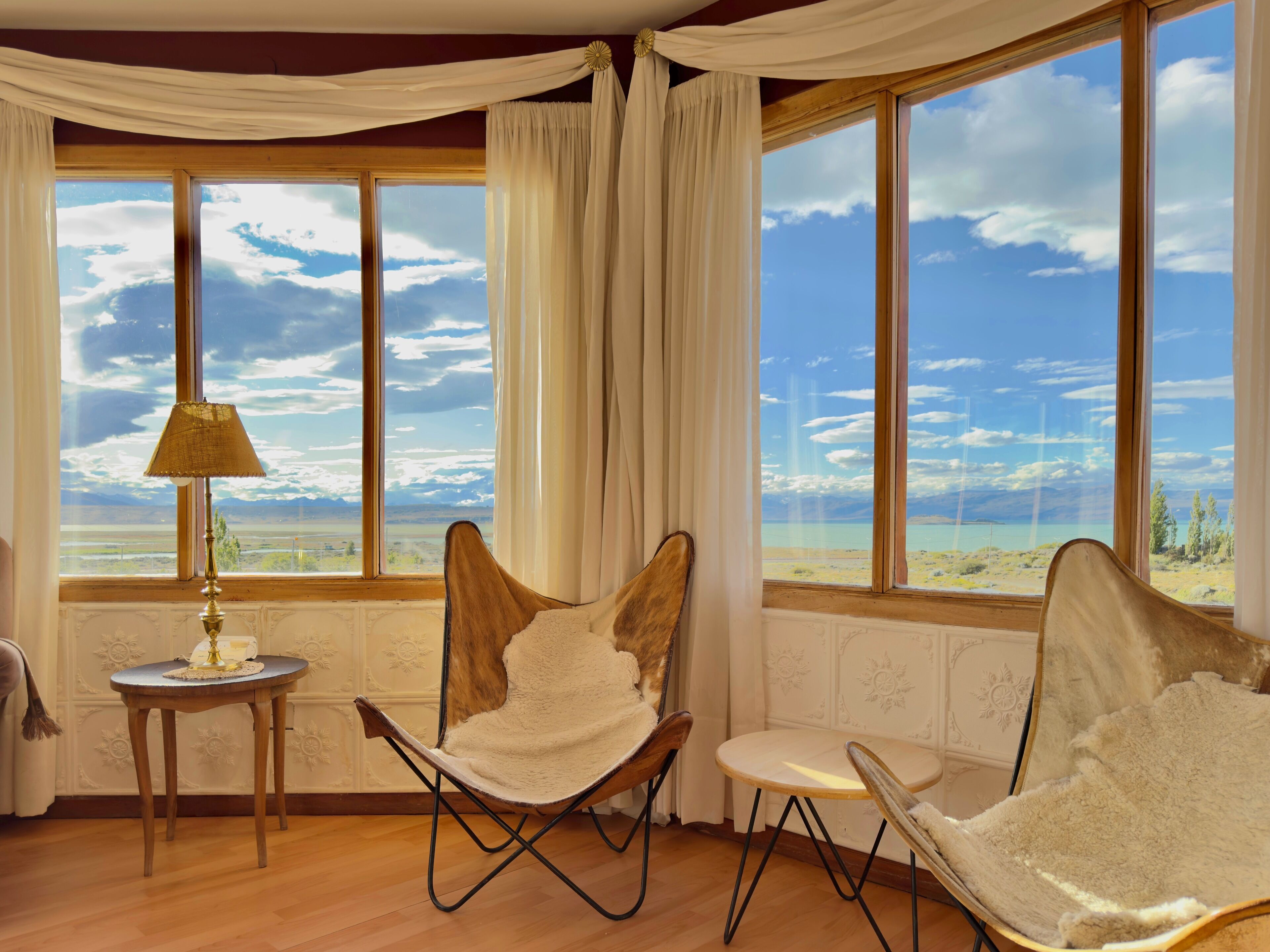 Sala de estar en el lobby