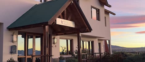 Façade de l’hébergement