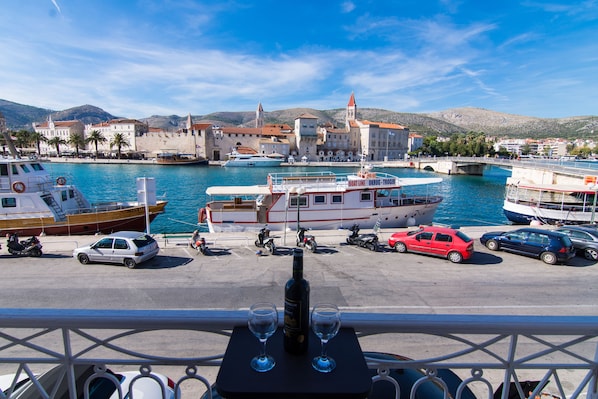 Double Room, Balcony, Sea View | View from room - Vila Liza (Trogir)