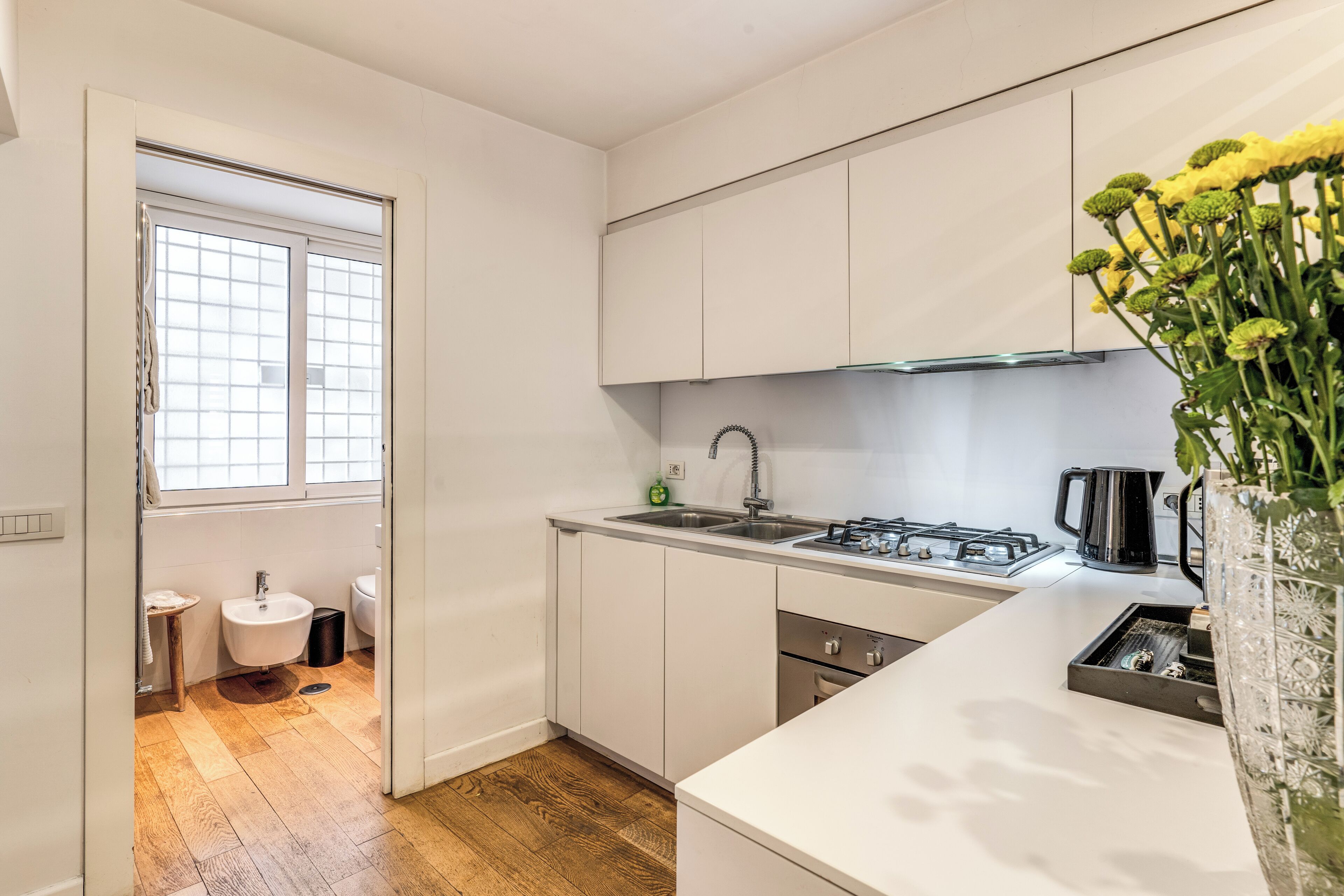 deluxe apartment, 2 bedrooms, city view, annex building | private kitchen | cookware/dishes/utensils