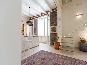 Suite Luxe, bain à remous | Cuisine privée