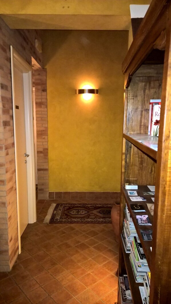 Interior entrance