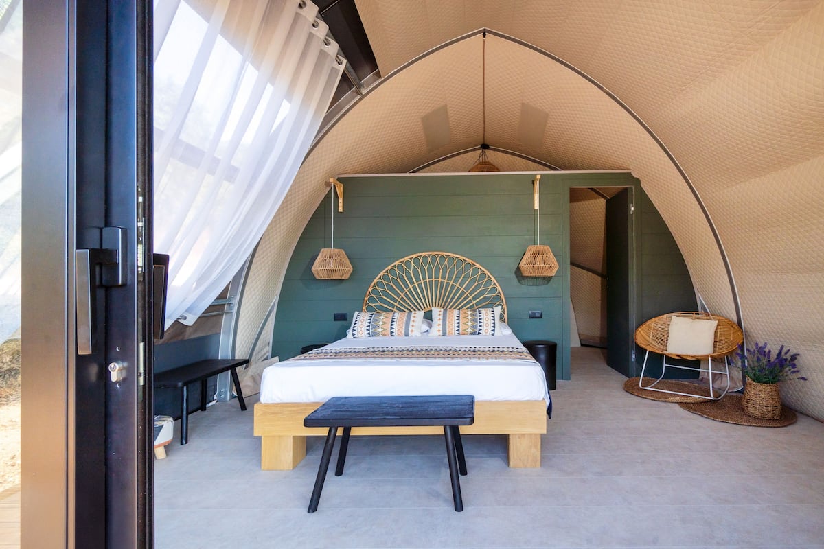Telt | Minibar, gratis Wi-Fi, sengetøj