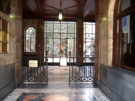 Interior entrance