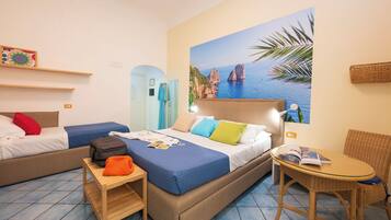 Chambre Familiale | Literie de qualité supérieure, minibar, coffres-forts dans les chambres