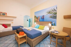 Camera familiare | Biancheria da letto di alta qualità, minibar, una cassaforte in camera