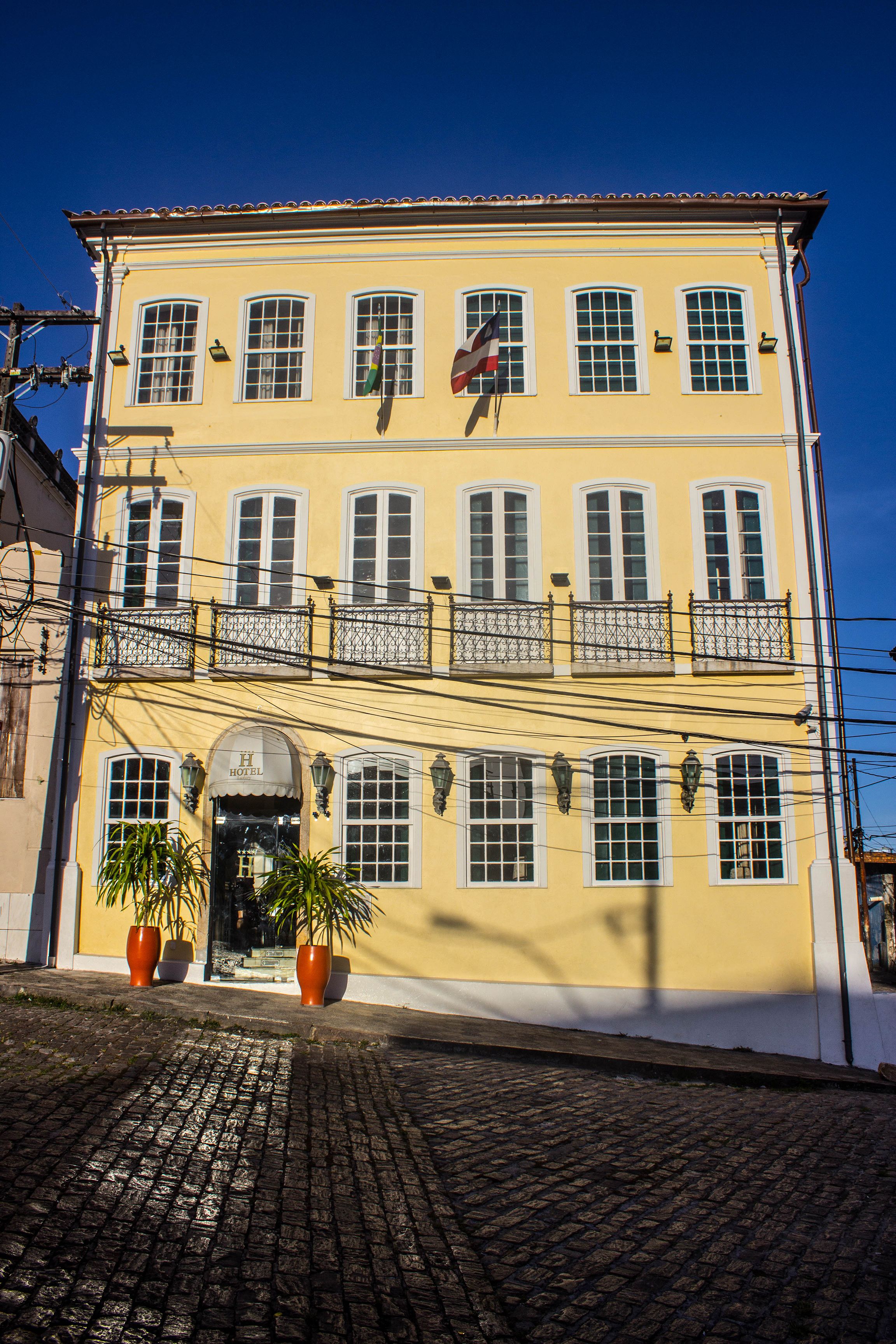 Façade de l’hébergement