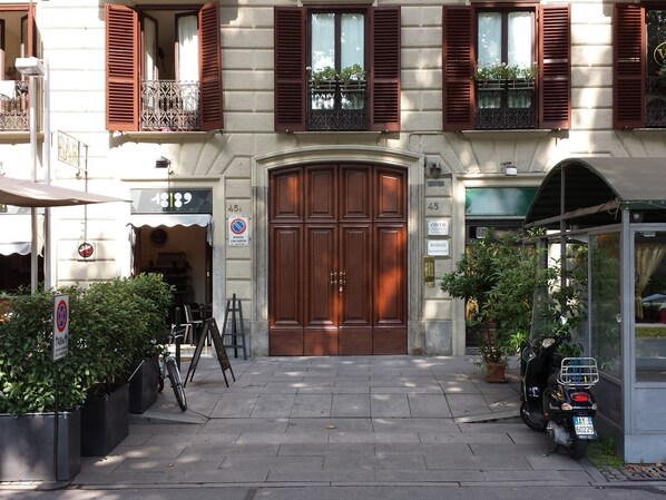 Façade de l’hébergement